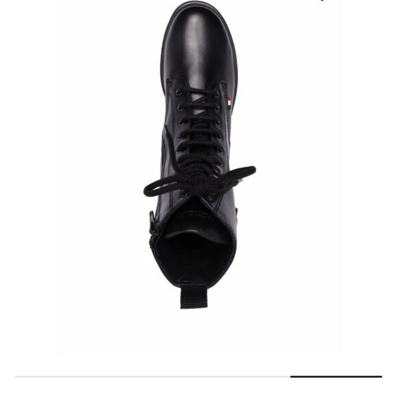 🔥Moncler Black Combat Boots with High-Top Design size 33 new in box - Picture 5 of 11